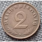 2 рейхспфеннига 1939 G