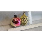 Ёлочные игрушки. Яблоко и ягода. 22-18