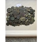 Кучка царских медных монет 160 шт.