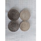 2 кроны Швеция 4 монеты