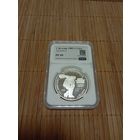 1 ДОЛЛАР 1983г.,США,ДИСКОБОЛ,ОЛИМПИАДА! СЛАБ США HGC PF 69!