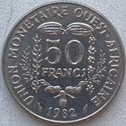 Западная Африка 50 франков 1982 г.