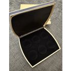 Футляр на 6 монет. Отлично подходит для памятных монет 20 рублей серий "Семейные традиции славян", "Парусные корабли" и других монет НБ РБ.