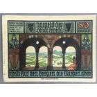 Нотгельд 50 пфеннигов 1921 год. Лобеда. Веймарская республика