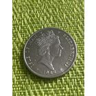 Остров Мэн 10 пенсов 1988 г ( планета Земля , тираж не известен )