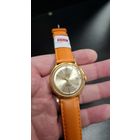 С 1 рубля! Часы Poljot de luxe 29 Полет делюкс 29 камней костюмник тонкие. Au 20. Идут. Через разное время становятся. Без репассажа. Обслуживание не завредит. Ремень за отдельную плату если нужен.