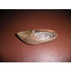 Пепельница Туфелька.Металл.Омеднение .