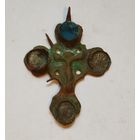 Крестик с камушкам