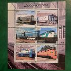 Мапуто 2017. Локомотивы. Малый лист