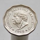 Аргентина 25 песо 1968 80 лет со дня смерти Доминго Фаустино Сармиенто