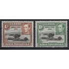 Кения Уганда Танганика 1952 ** Королевский визит, 2 марки,  Британские колонии