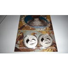 Серебро. Гогаль звычайны ("Гоголь обыкновенный"). 10 рублей . Тираж 1000 шт!  2016 год .