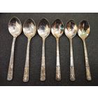 Чайные ложки Nova, мельхиор. Таллин, СССР