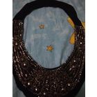 ШИКАРНОЕ КОЛЬЕ НА ТКАНЕВОЙ ОСНОВЕ