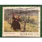 Норвегия 1982. Художник Эрик Теодор Веренлелля. Картина Сентябрь