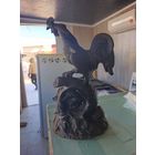 Часы каминные " Петух "