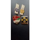 4 значка одним лотом