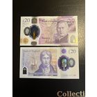 Великобритания 20 фунтов образца 2023 года pw400 UNC