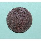Солид Кристина Августа 1645 г. Ливония