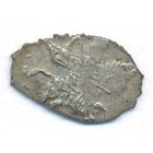 Копейка ~1682-1696 года Иван V Алексеевич _состояние VF