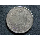 Ливия 1 динар 2017г.