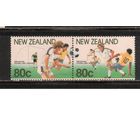 Новая Зеландия-1991, (Мих.1158-1159)  **  , Спорт, Футбол, (полная серия)