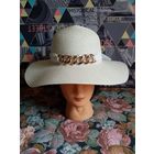 Соломенная шляпа шляпка с широкими полями