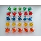 Плафоны для гирлянды " Снежинка ". 25 штук.