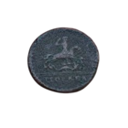 РОССИЙСКАЯ ИМПЕРИЯ. 1 КОПЕЙКА 1728. МОСКВА. КРЕСТОВАЯ. ГОД СНИЗУ ВВЕРХ. ПЁТР II. РЕДКАЯ.