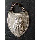 Довоенный польский ринграф плакетка икона медальон М.Б. Ченстоховская