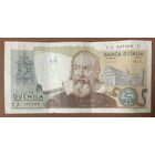 Банкнота 2000 лир 1973-1983 год Италия