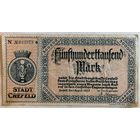 Германия 500000 марок 1923 г., Крефельд (Crefeld, Рейнская провинция) В7:912e, VF, В/З