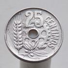 Испания 25 сентимо 1934