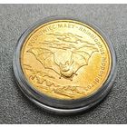 2 злотых 2010 год, UNC-  "Всемирная природа - Летучая мышь"