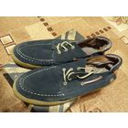 Туфли мокасины Англия Timberland 43 синие.