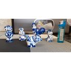 Статуэтки Гжель 5шт.