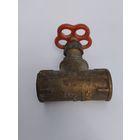 Вентиль (кран) запорный водопроводный, СССР, латунь, РУ 10, 25