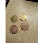 5 и 10 евроцентов на обмен Испания и Герания