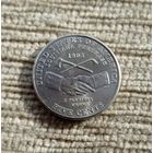 Werty71 США 5 центов 2004 Р 200 лет экспедиции Льюиса и Кларка - Приобретение Луизианы