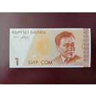 Киргизия 1 сом 1994 UNC