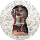 Острова Кука 10 долларов 2018г. "Мой маленький секрет". Монета в капсуле; подарочном футляре; сертификат; коробка. СЕРЕБРО 62,27гр.(2 oz).