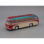 ЛАЗ 695 пригородный Опытный (1956), красно-бежевый