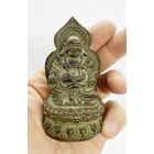 Старинная Бронзовая статуя Будда