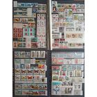 Большой лот чистых иностранных марок, в том числе США, Западная Европа, фауна, авиация, дирижабль,  каталог больше 100 евро