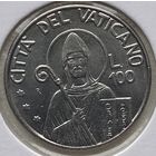 Ватикан 100 лир 1990 г. В холдере