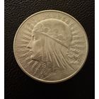 5 злотых 1933 г.  Польша. (1)  Ядвига.  Серебро. ЛЮКС