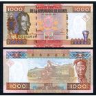 Гвинея 1000 франков 2006 г. (P-40, UNC) Гвинея 1 000 франков 2006 г.