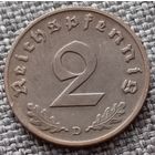 2 рейхспфеннига 1939 D