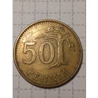 50 пенни Финляндия 1971 год