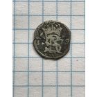 Двойной денарий 1579г. Стефан Баторий.